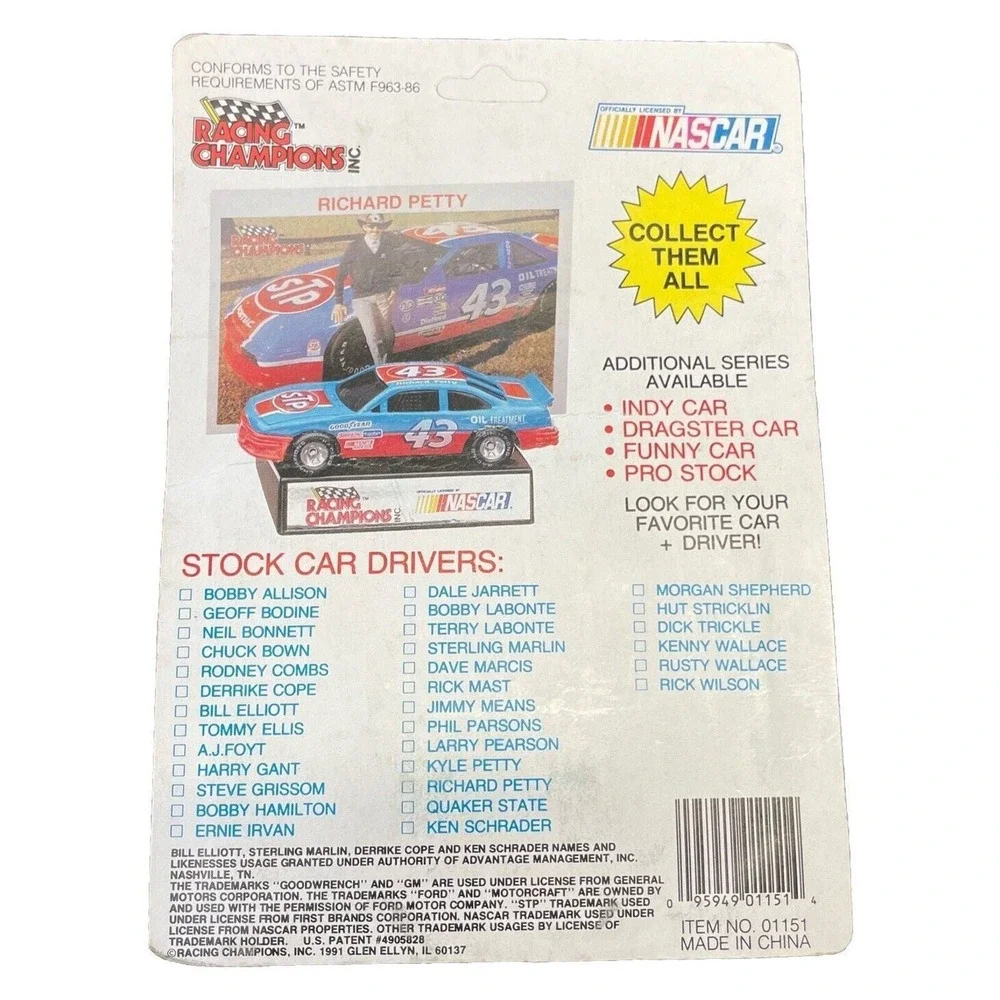 Morgan Shepherd #15 Motorcraft Racing Champions 1:64 Scale Die Cast‎
